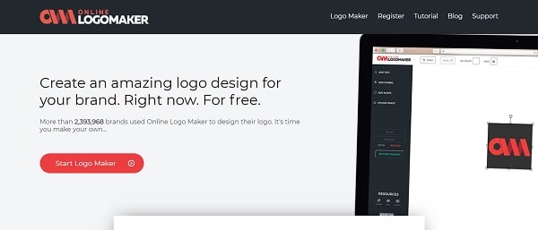 Online-Logo-Maker-home-page