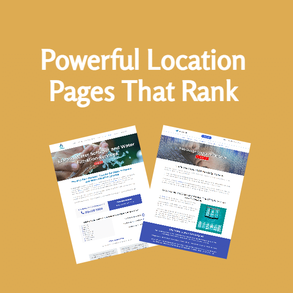 Powerful Location Pages That Rank