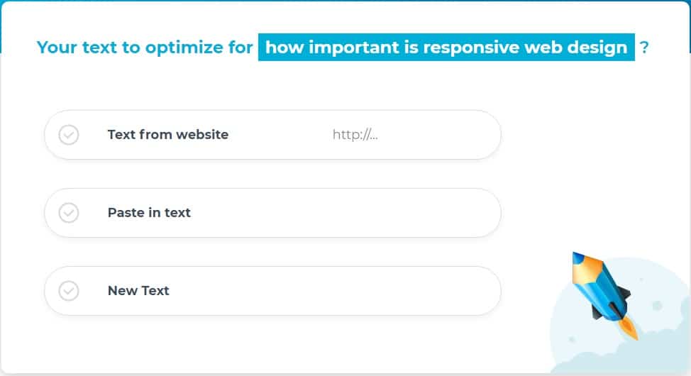 Your text to optimize for