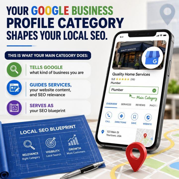 Your Google Business Profile Category Shapes Your Local SEO