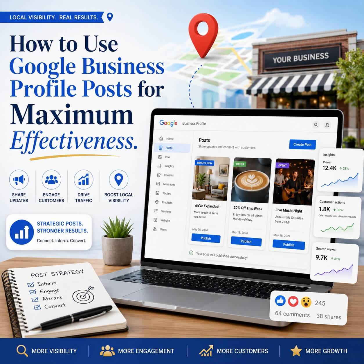 How to Use Google Business Profile Posts for Maximum Effectiveness