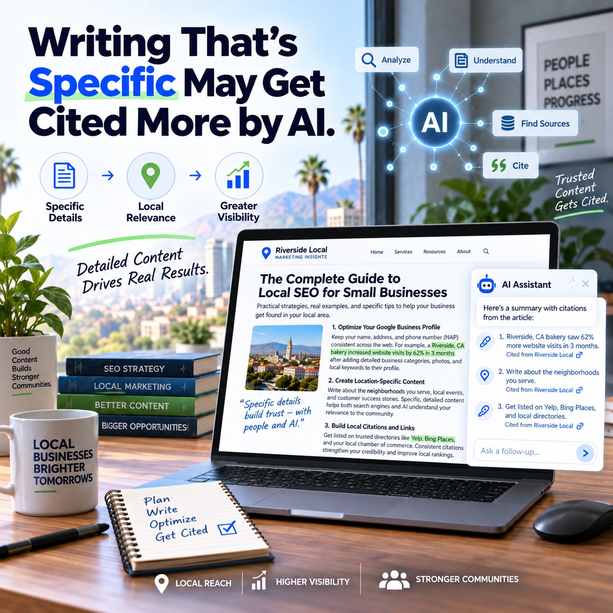 Writing That’s Specific May Get Cited More by AI