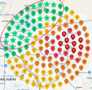 Competitor Map Ranking